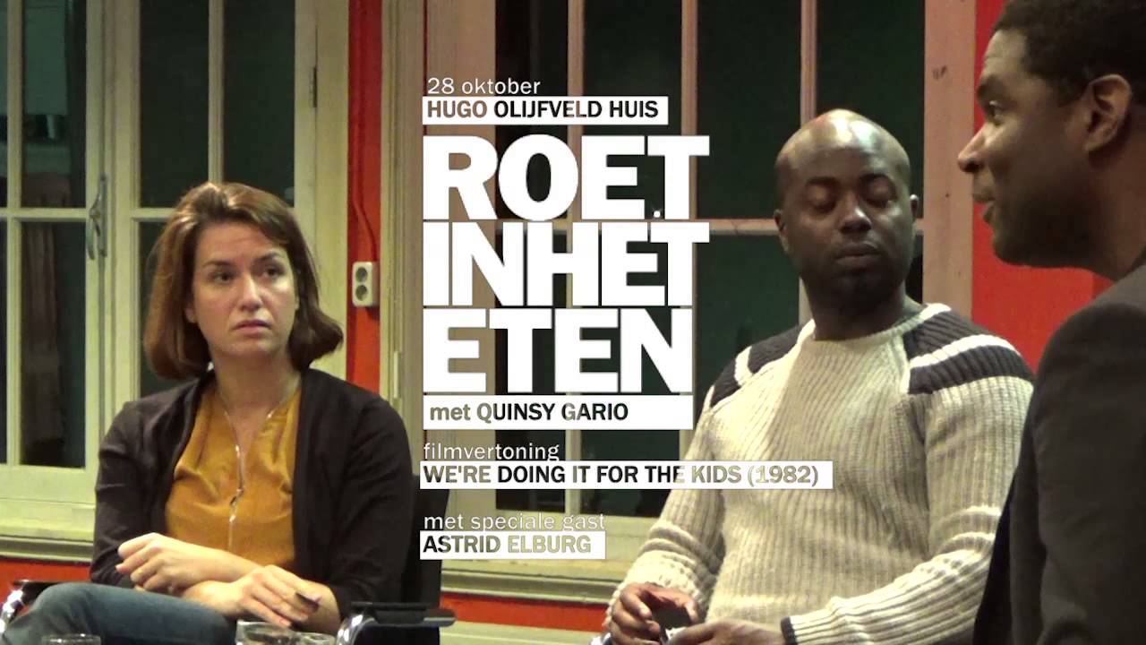 ROET IN HET ETEN met Quinsy Gario - aankondiging speciale avond - YouTube