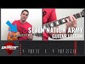 Seven Nation Army electric guitar lesson (GREAT for beginners) - The White Stripes