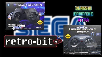 Retro-Bit Sega MegaDrive & Sega Saturn Wireless Controllers
