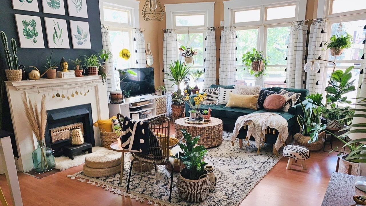 ARTISTIC! 100+ BOHEMIAN LIVING ROOM DECORATION