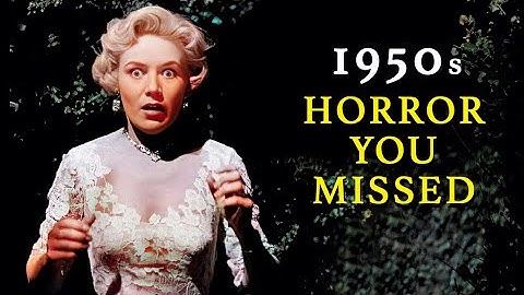 5 Scary 1950s Horror Gems You Might Have Missed!
