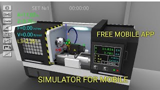 CNC Turning free simulator for mobile phones screenshot 4