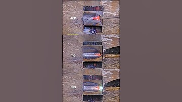 Welding Pattern Typs ARC, MIG, TIG #welding #shorts #arcwelding #mig #tig
