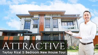 House Tour R1 • Inside a PICTURESQUE Interior-Designed House for Sale in Taytay Rizal • 5BR