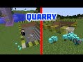 Cara Bikin QUARRY di Minecraft (No Mods)