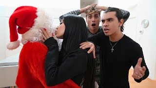 I Caught My Wife Kissing Santa Clause!