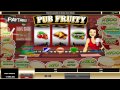 Pub Fruity ™ free slot machine game preview by Slotozilla.com