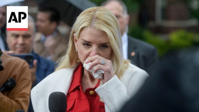 Pam Bondi emotional after Israeli Embassy staffers killed in DC