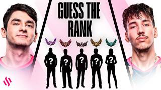 LEC Players Guess the Rank of random people ! | False Identity Ep. 2