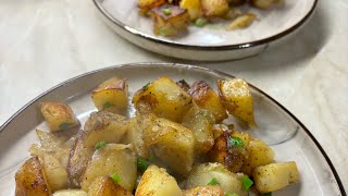 Рецепт самой вкусной картошки! Вкусная жареная картошка. Легкий и быстрый рецепт.