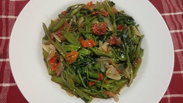 BEGINI CARA MASAK KANGKUNG YANG PASTI ENAK || RESEP CAH KANGKUNG SAUS TIRAM