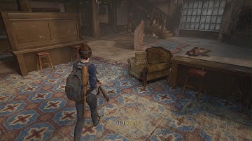 The Last of Us Part II Remastered - Ellie Joel Motel Lobby Strat (Bad RNG) - Grounded Permadeath