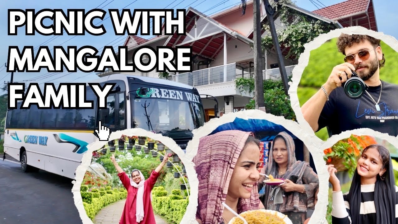 ONE DAY PICNIC WITH MANGALORE FAMILY 🥳 | Suhana | Basheer Bashi | Sunaina