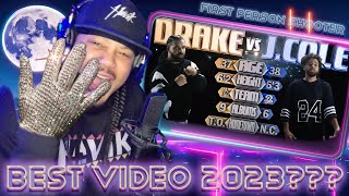 THIS VIDEO IS TOO COLD!!! | First Person Shooter - Drake | J. Cole | Reaction | COMMENTARY