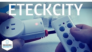 Etekcity Wireless Remote Outlet Review and Setup - Zap Control Electrical Switches