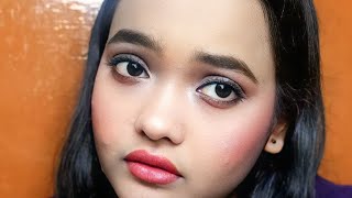 Simple Soft Glam Makeup Look Pink | Shine Glow Makeup  screenshot 2