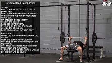 Reverse Band Bench Press
