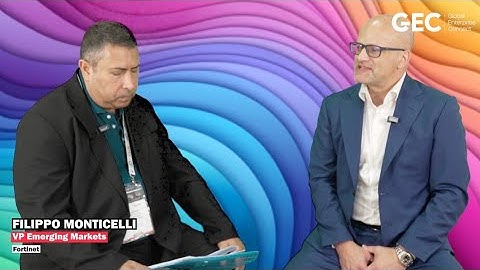 Filippo Monticelli, VP Emerging Markets, Fortinet at Gitex 2025