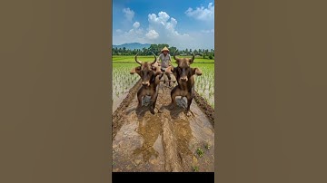 sapi mandi lumpur joget lucu sambil bajak sawah #mandilumpur #sapilucu #bajaksawah