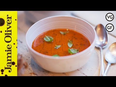 Video: Tomato Soup With Hunting Sausages And Bacon