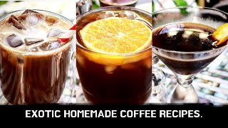 My favourite COFFEE RECIPES you can make at home right now ☕️ || Theyellowpowerpuff