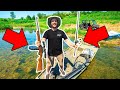 CAST and BLAST Bullfrog Hunting CHALLENGE in My BACKYARD Pond!!! (CATCH CLEAN COOK)