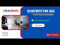 2 bhk apartment for sell in yogeshwar homes new ranip ahmedabad at no brokerage  cleardeals