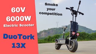 60v Dual Motors 6000w High Speed Powerful Electric Scooter Youtube 60v Dual Motors 6000w High Speed Powerful Electric Scooter Youtube