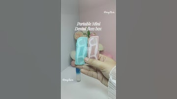 Portable Dental Floss box For on the go food trip lovers