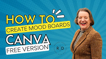 ✨ Canva Mood Board Tutorial (FREE & EASY!) | From Templates or from Scratch