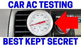 NEVER Perform Car AC Thermometer Testing Until Watching This!