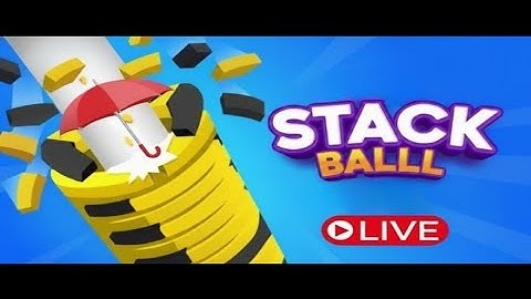 Live Stack ball 3d 🏀 highest score challenges 🎮 #stackbounce #shorts #viral #gaming #stackball