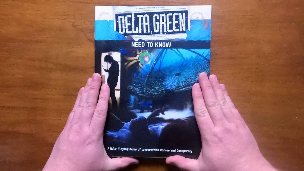 Need to know & Handler's screen for Delta Green the roleplaying game by Arc Dream Publishing Need to know & Handler's screen for Delta Green the roleplaying game by Arc Dream Publishing