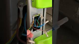 how to change a nvr switch on a bandsaw.