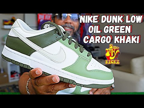 Nike Dunk Low Olive Green Cargo Khaki Review And Where To Buy This Clean Shoe 🔥🔥🔥