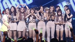 [MPD직캠] 아이오아이 1위직캠 아이오아이 직캠 Whatta Man I.O.I No.1 Encore full ver. MNET MCOUNTDOWN 160818