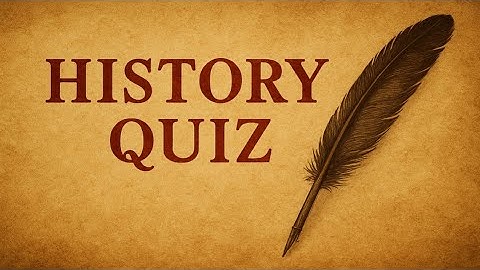 World History Quiz | Quick Facts & GK Challenge | Test Your Knowledge