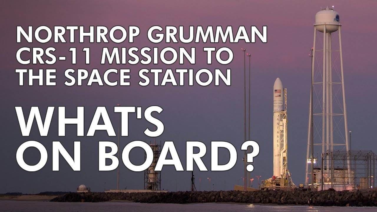 Northrop Grumman's CRS-11 Mission: What's on Board? - YouTube