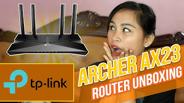 TP-link Archer AX23 AX1800 WIFI 6 ROUTER UNBOXING 2021