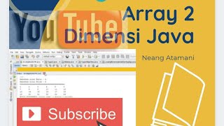 Array 2 Dimensi || Java