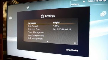Set Up: AVermedia Game Capture HD with PS3