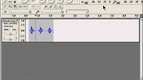 Audacity - the meter toolbar