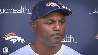 After practice: DC Joe Woods
