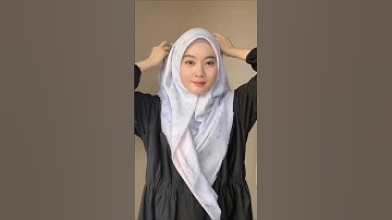 Easy Square hijab tutorial