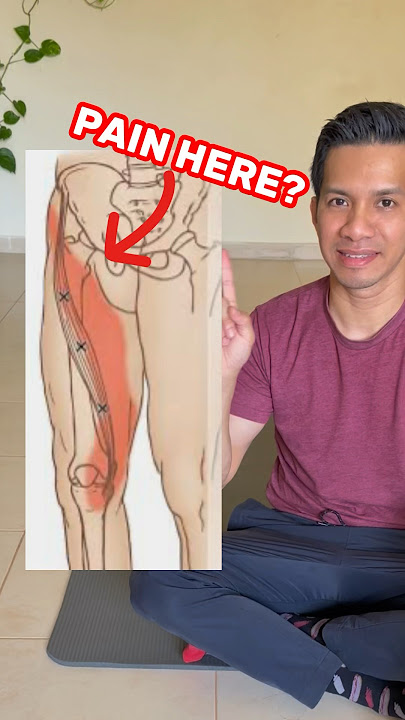 Anterior thigh pain relief! 🔥