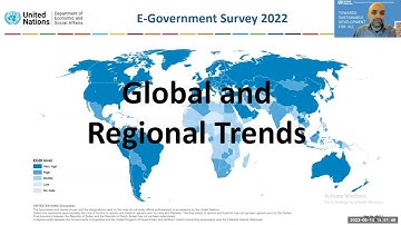A Methodology to Measure Global eGovernment Progress; UN E-Government Survey Overview