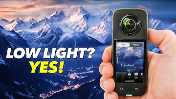 Good Insta360 X3 Footage in Low Light? Yes! Here