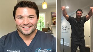 This hunky dentist has all the right moves, and he's setting social...