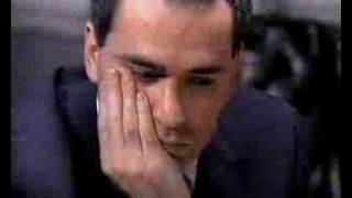 World chess champion Garry Kasparov ponders his next move against IBM's  chess playing computer, Deep Blue, during the third game of their six game  rematch, Tuesday, May 6, 1997, in New York. (