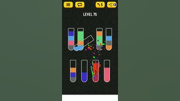 water sort puzzle level 75 | walkthrough solution| Mini Gamer World